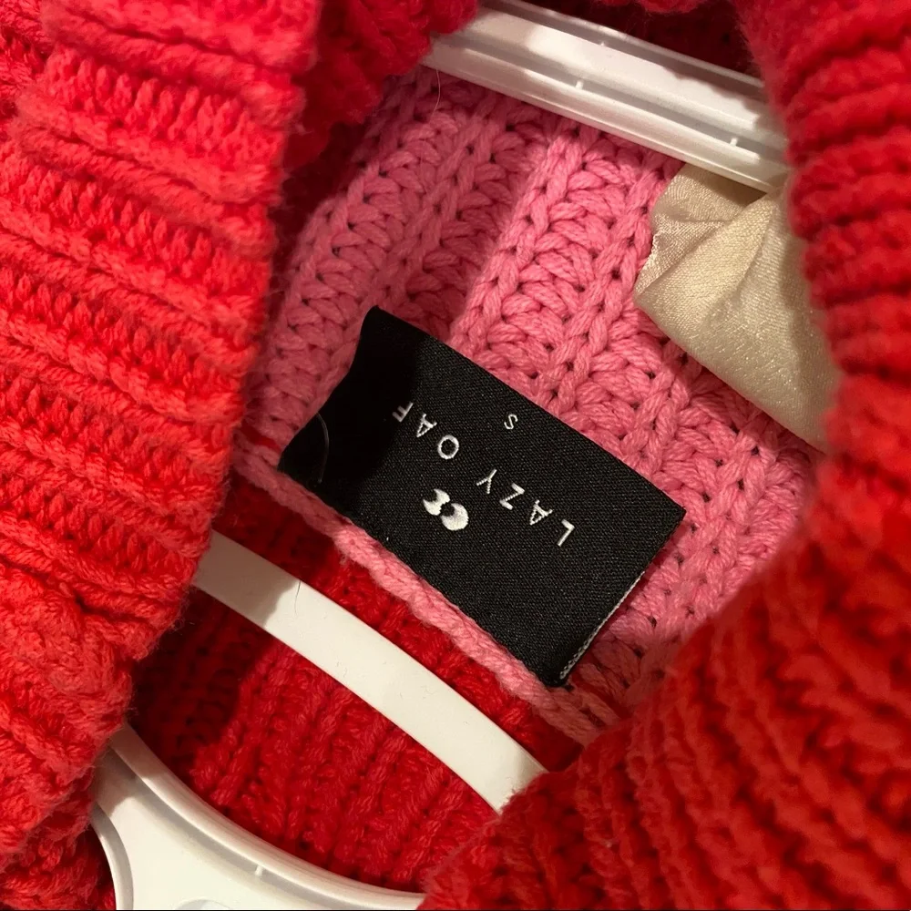 Lazy Oaf Rainbow Knit Rollneck - Picture 3 of 5